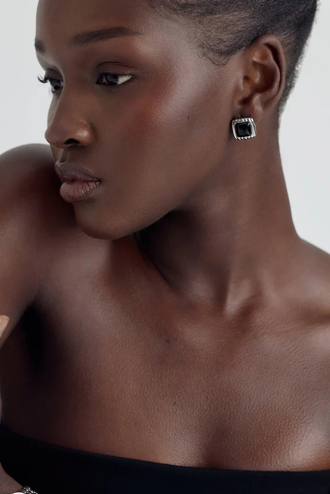 Agnes Earrings | Silver - Image 2