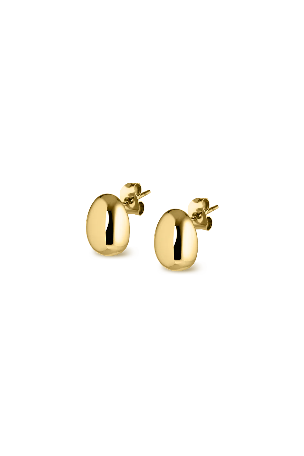 Bean Earrings | 14K Gold - Image 2