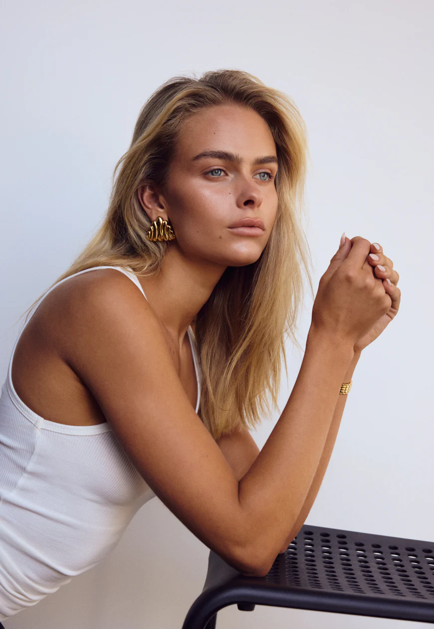 Harlowe Earrings | 18K Gold - Image 5