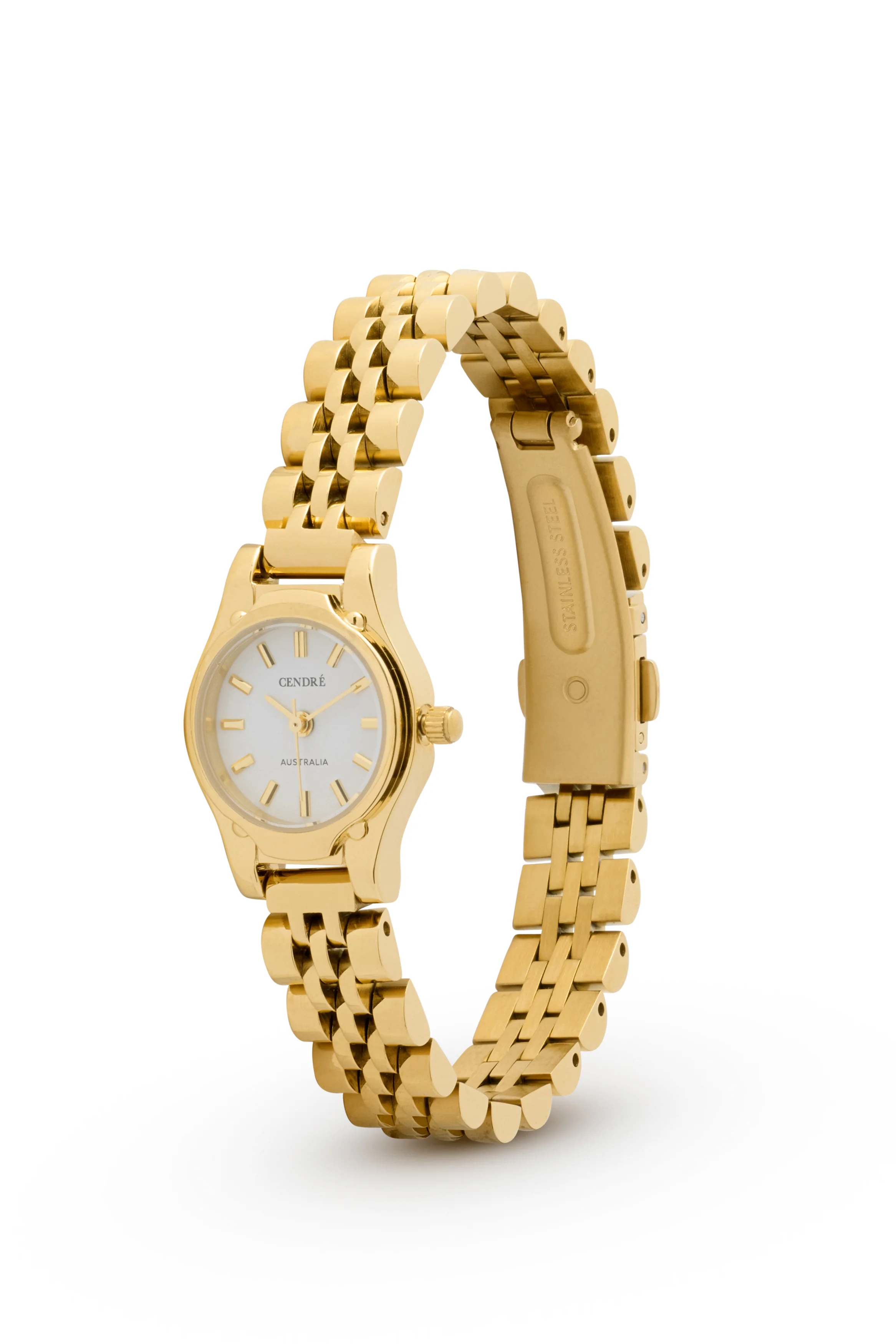 Isobel Watch | White | 18K Gold - Image 8