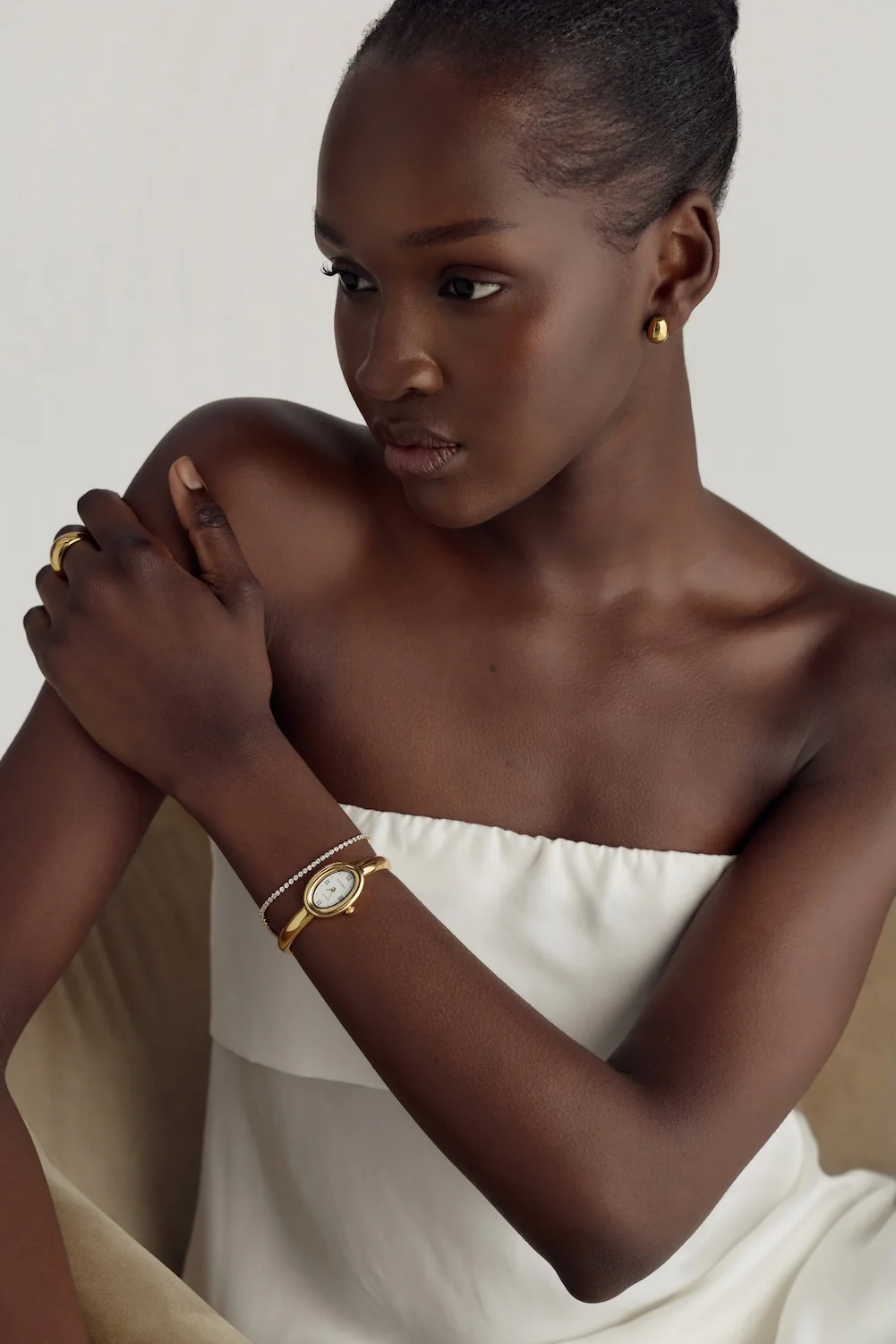 Kate Watch | White | 18K Gold - Image 7